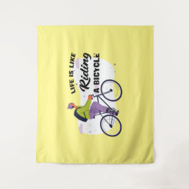 Tapete De Parede Design do Gráfico Ciclox Life