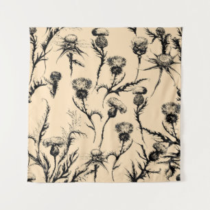 Tapete De Parede design floral, decoração de casa, decoração gráfic