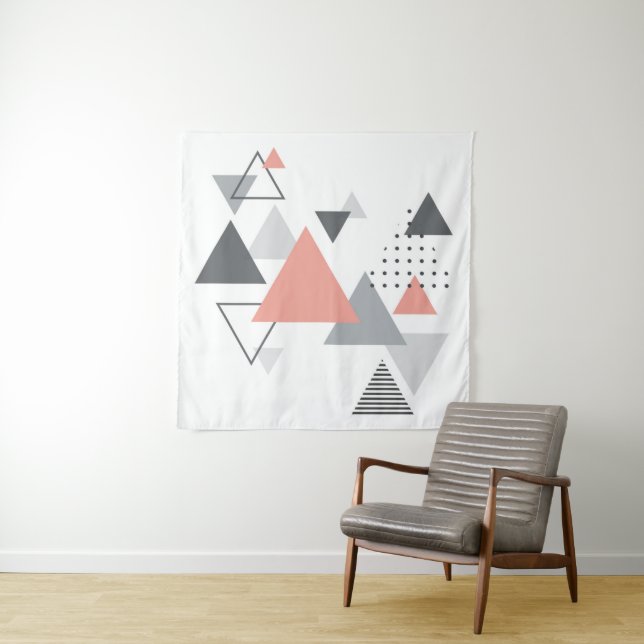 Tapete De Parede Design geométrico escandinavo abstrato (In Situ)