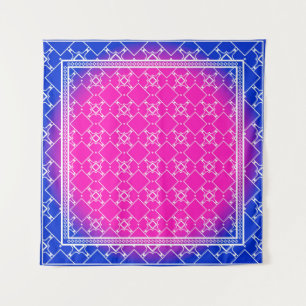 Tapete De Parede Design with abstract hand drawn geometric pattern