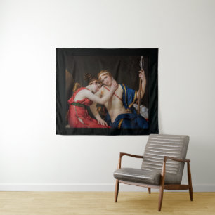 Tapete De Parede Despedida de Telemachus e Eucharis