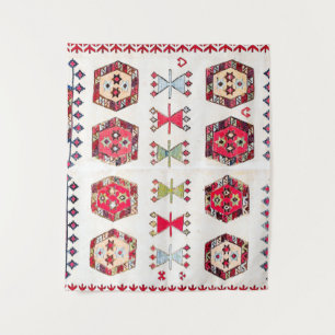 Tapete De Parede Destaque Colorido do Padrão Aztec