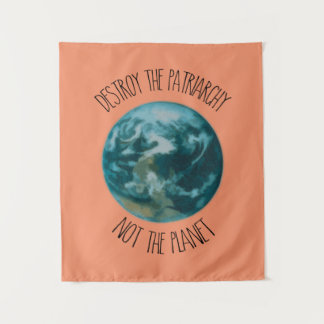 Tapete De Parede Destrua o Patriarcado Feminista