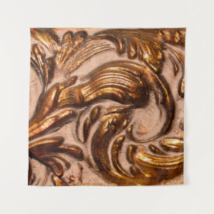 Tapete De Parede detalhes da moldura de imagem ornamental, cor de b