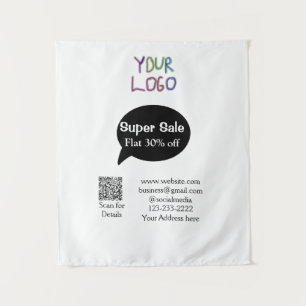 Tapete De Parede detalhes do código QR de verificação de desconto c