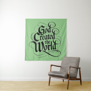 Tapete De Parede Deus Criou o Mundo