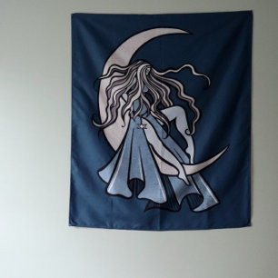 Tapete De Parede Deusa da Lua