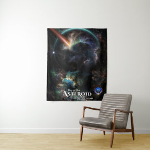 Tapete De Parede Dia Da Arte Fractal Do Asteroide SciFi