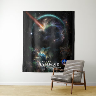 Tapete De Parede Dia Da Arte Fractal Do Asteroide SciFi