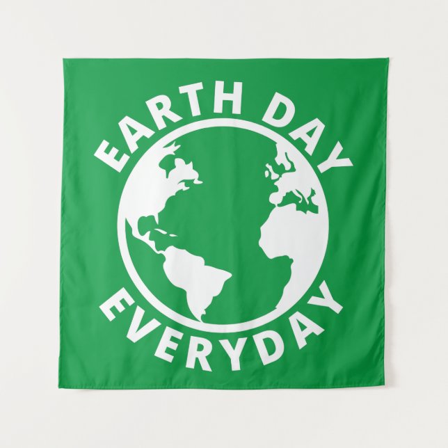 Tapete De Parede Dia da Terra - Dia da Terra (Frente)