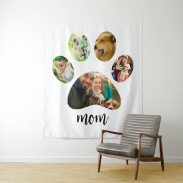 Tapete De Parede Dia das Mães Dog mom | 5 Impressão de Pata Fotocol