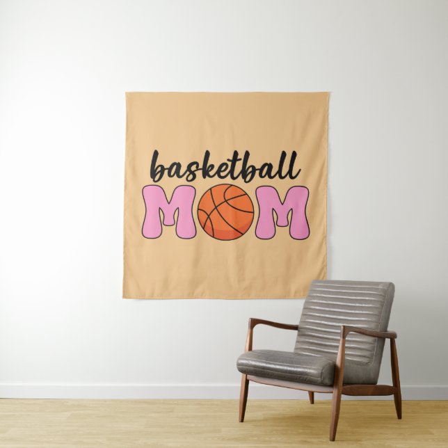 Tapete De Parede Dia de as mães de basquete da mãe (In Situ)