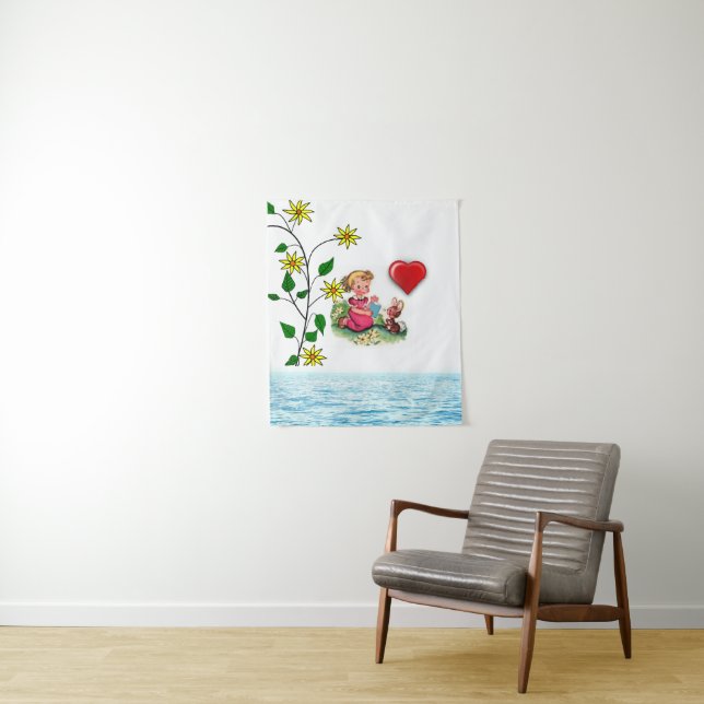Tapete De Parede Dia de os namorados de tapeçarias (In Situ)