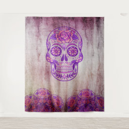 Tapete De Parede Dia dos Mortos Dia de Los Muertos Fundo para Fotos