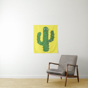Tapete De Parede Dia dos Mortos Felizes Cactus