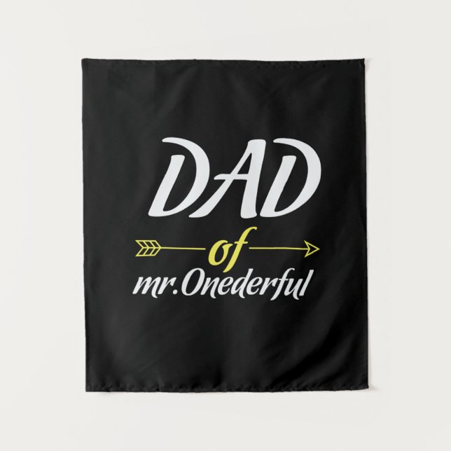 Tapete De Parede Dia dos Pais Papai do Sr. Onederful (Frente)