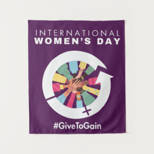 Tapete De Parede Dia Internacional da Mulher 2026 Dar para Ganhar