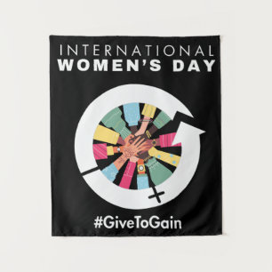 Tapete De Parede Dia Internacional da Mulher 2026 Dar para Ganhar