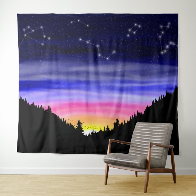 Tapete De Parede Diamond Night (In Situ (Horizontal))