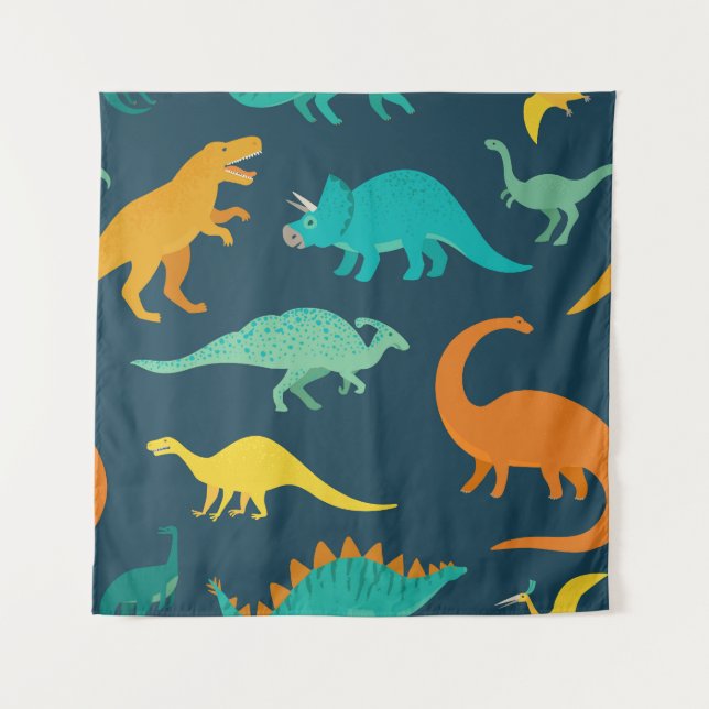 Tapete De Parede Dinossauro Aventura: Carteira de Enfermeiro para C (Frente)