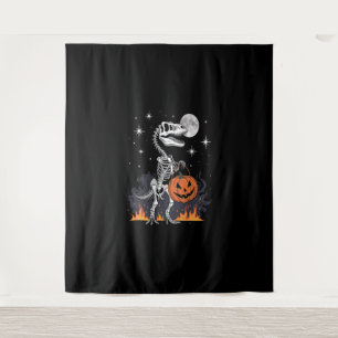 Tapete De Parede Dinossauro de Halloween Spooky Saurus