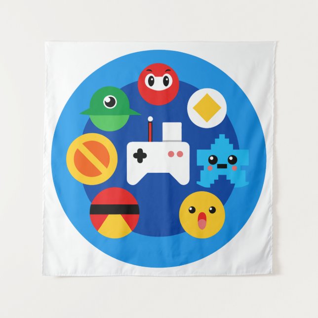 Tapete De Parede Diversão de Arcade Retroativa (Frente)