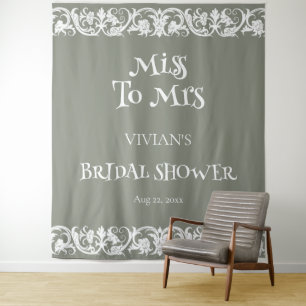 Tapete De Parede Diversão Sage Verde Minimalista Chá de Noiva