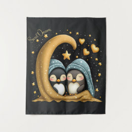 Tapete De Parede Doce Sonhos Design Pinguim