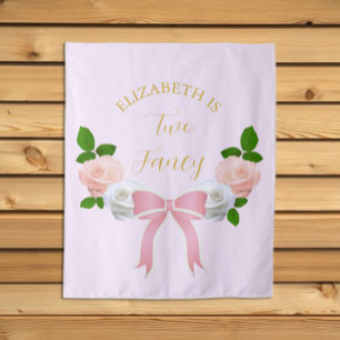 Tapete De Parede Dois Arcos Elegantes Floral Aniversário
