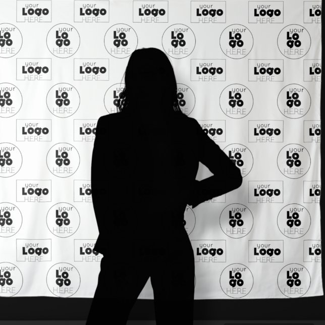 Tapete De Parede Dois Logo Step e Repeat Foto Booth Fundo (Criador carregado)