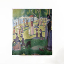 Domingo em La Grande Jatte por Georges Seurat