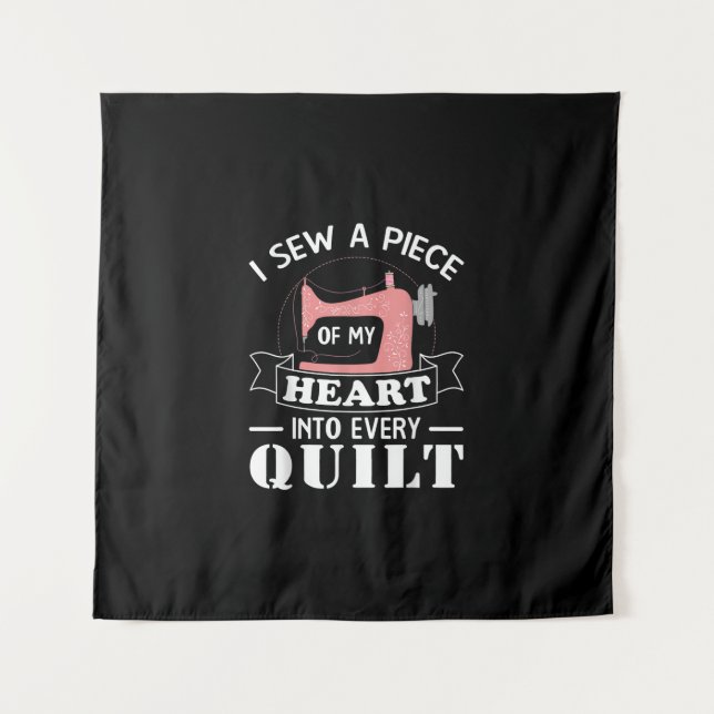 Tapete De Parede Dons de Quilters Engraçados (Frente)