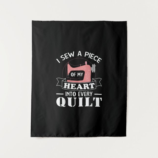 Tapete De Parede Dons de Quilters Engraçados (Frente)