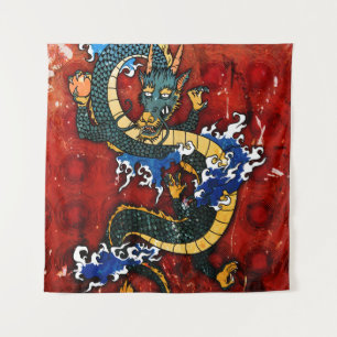 Tapete De Parede Dragão Japonês