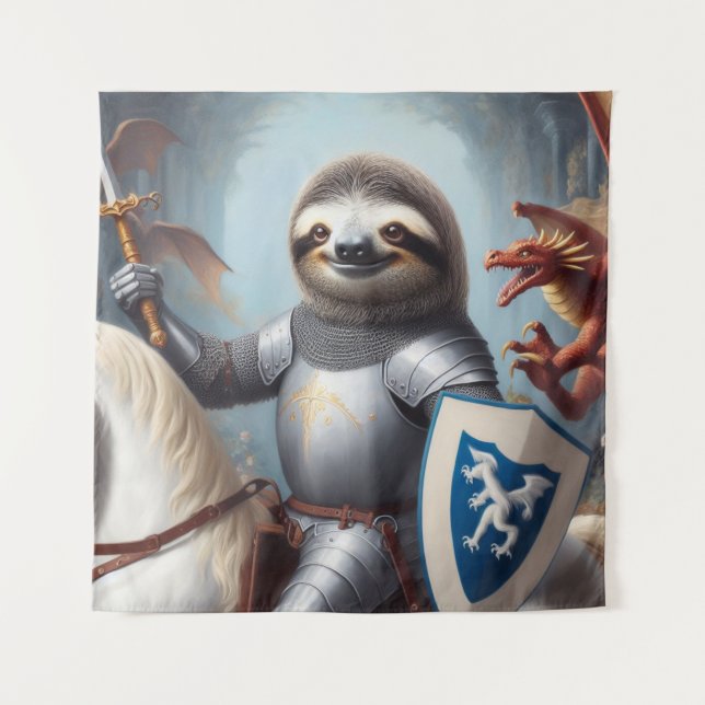 Tapete De Parede Dragões de Combate de Lloth Knight (Frente)