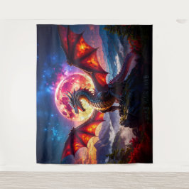 Tapete De Parede Dragon Grid 001