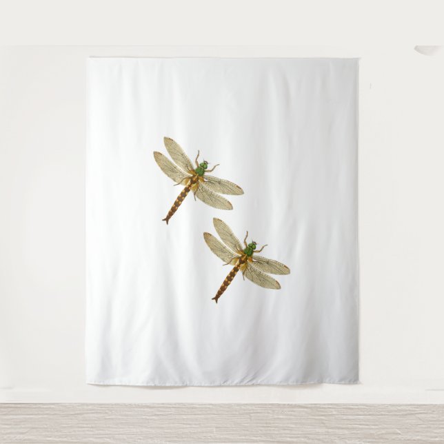 Tapete De Parede Dragonfly Lovers, Casais Dragonfly na Natureza (Frente)