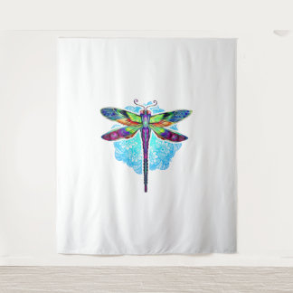 Tapete De Parede Dragonfly Magia Colorida Mandala