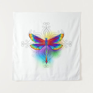 Tapete De Parede Dragonfly Poligonal