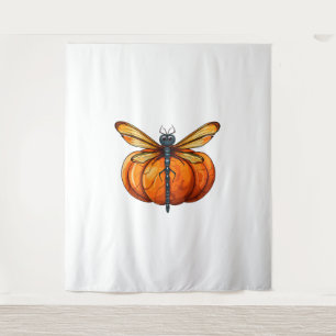 Tapete De Parede Dragonfly Pumpkin Lpreguiçoso Festa de Halloween K