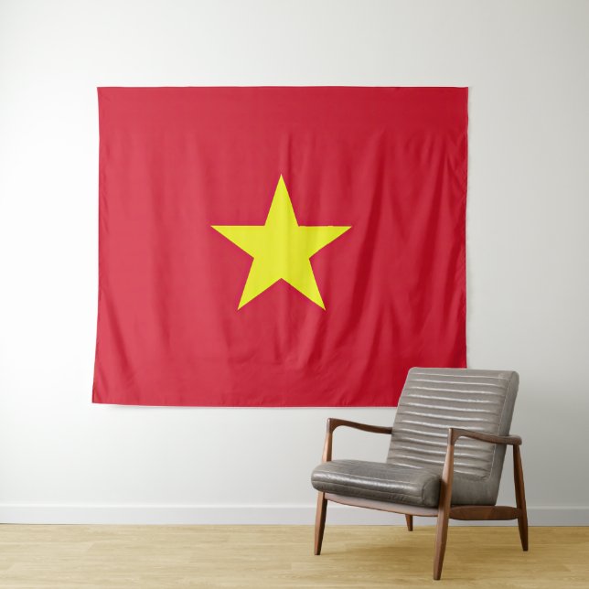Tapete De Parede Drapeau Vietnam (In Situ (Horizontal))
