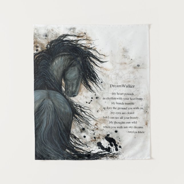 Tapete De Parede Dreamwalker Horse by Bihrle (Frente)
