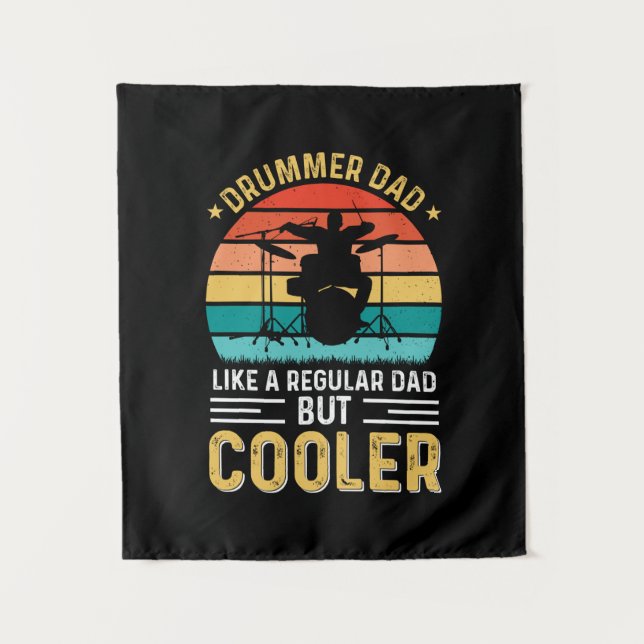 Tapete De Parede Drummer Dad (Frente)