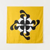 Dubble dramático Q espelhado Amarelo moderno