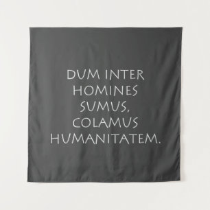Tapete De Parede Dum inter-homines sumus colamus humanitatem