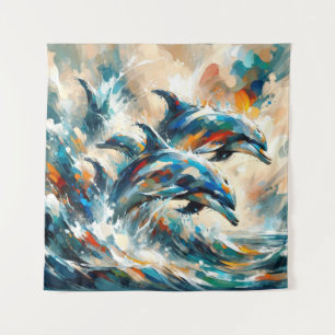 Tapete De Parede Duo Dinâmico do Oceano