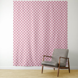 Tapete De Parede Dusty rose checkerboard pattern