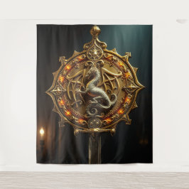 Tapete De Parede Dynastisches Erbe – Das goldene Drachensiegel  