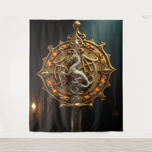 Tapete De Parede Dynastisches Erbe – Das goldene Drachensiegel   (Frente)