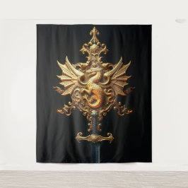 Tapete De Parede Dynastisches Erbe – Das goldene Drachensiegel  